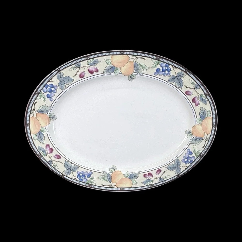 Mikasa Intaglio Garden Harvest CAC29‎ Serving Platter 15